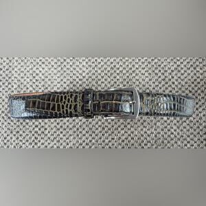 Roger Ximenez Mock Croc Luxury Men’s Belt Golf Size 35.5